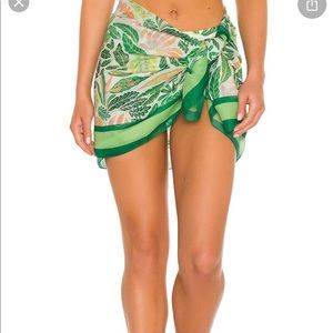 Solid and Striped Sarong. Never worn!